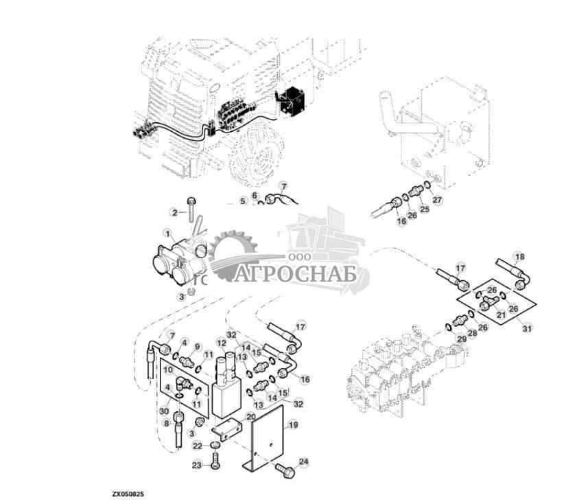 Hydraulic Hoses  Valve 